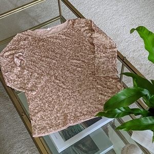 J. Crew Sequin top